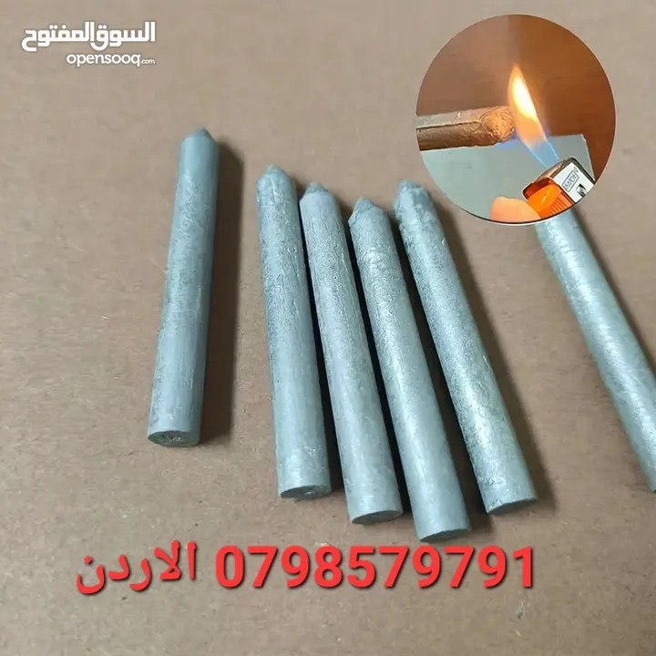 مستلزمات حرفية اصلاح الحديد لحام الكسور اصابع لحام المعادن // طقم أصابع لحام 5 قطع سريعة الذوبان