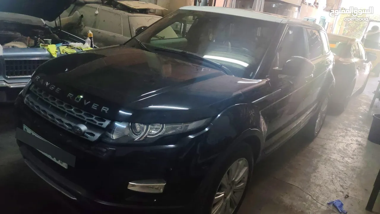 Range rover evoque 2015  4x4 لقطة عداده 55 الف