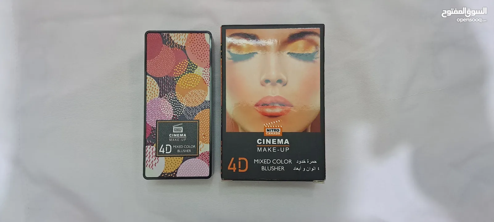 بكج ميك اب 7 قطع مكياج 4D  من شركة NITRO CINEMA هديه هدايا