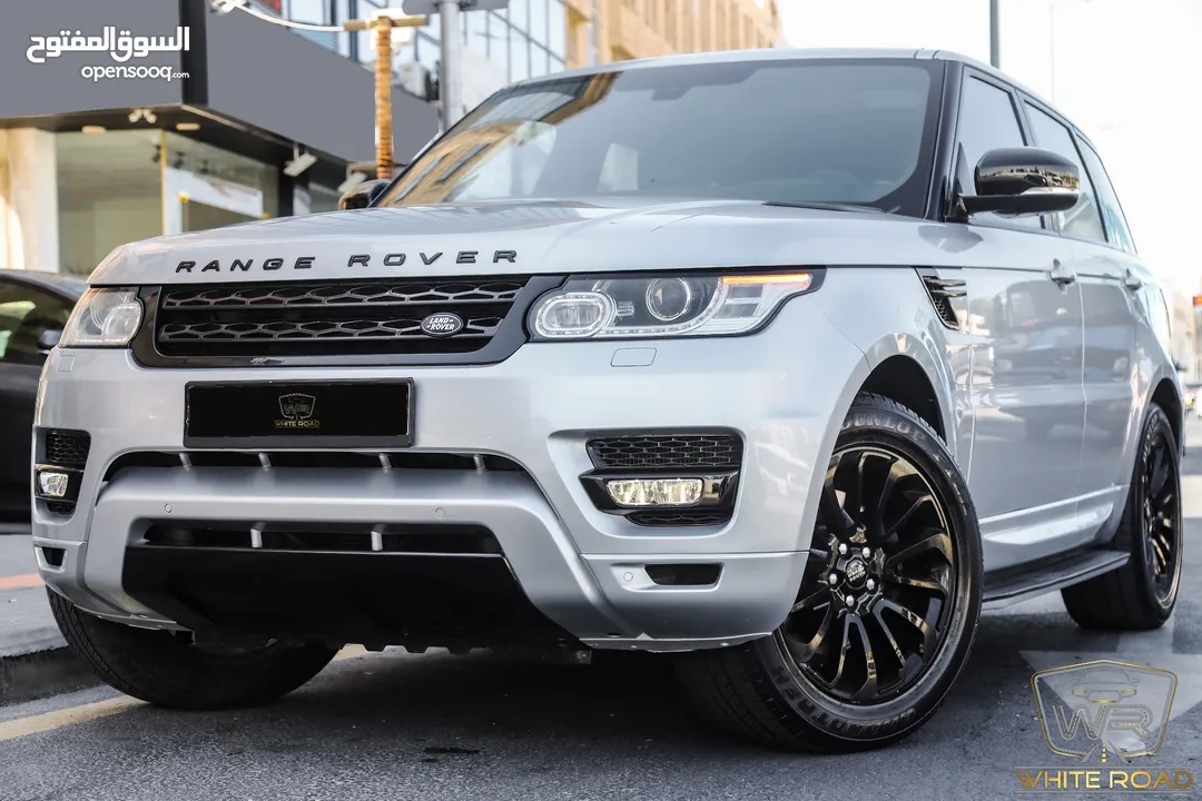 Range Rover Sport 2014  السيارة وارد الشركة و قطعت مسافة 75,000 كم فقط