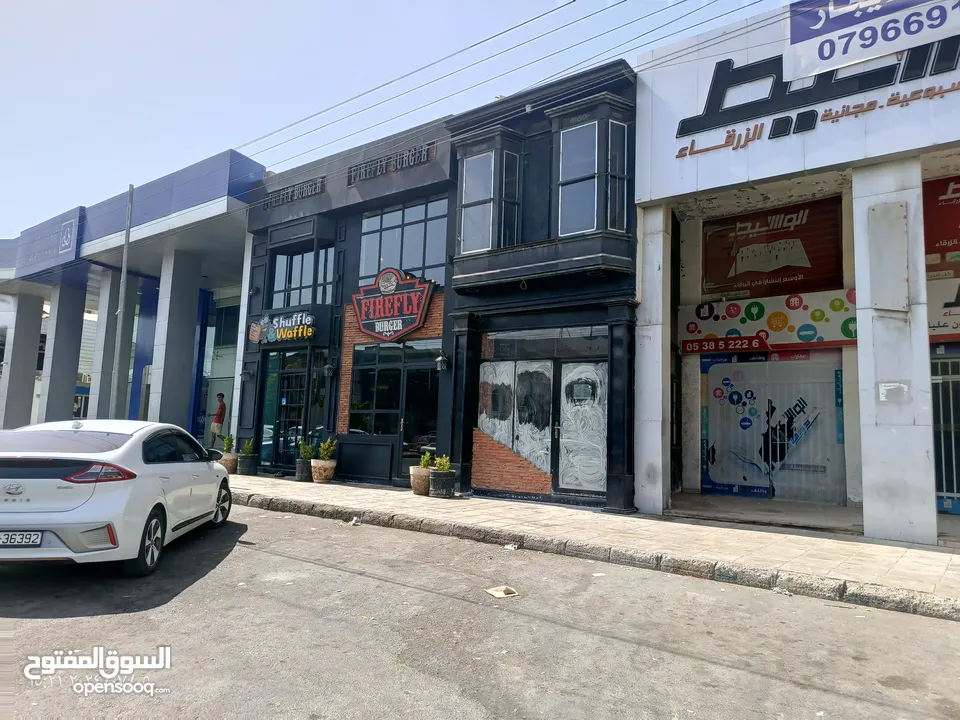 محلات تجارية للإيجار شارع 36 الزرقاء الجديده