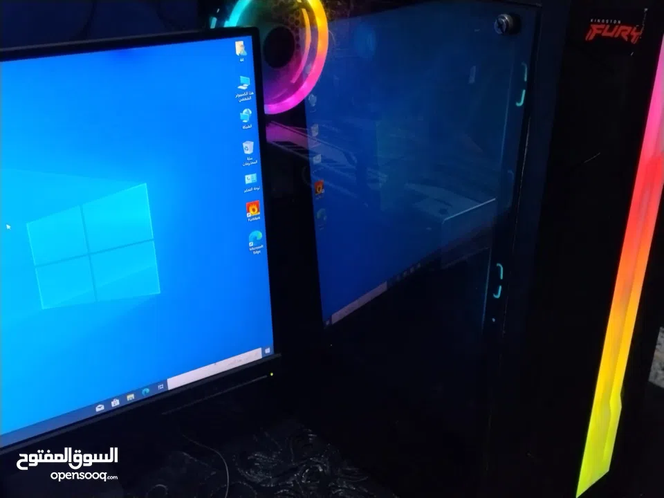 المذربورد: GIGABYTE GA-H81M-S2PV الرام: RAM 16 GB كرت الشاشة: SAPPHIRE RX 580 4GB المعالج: Core i7-4