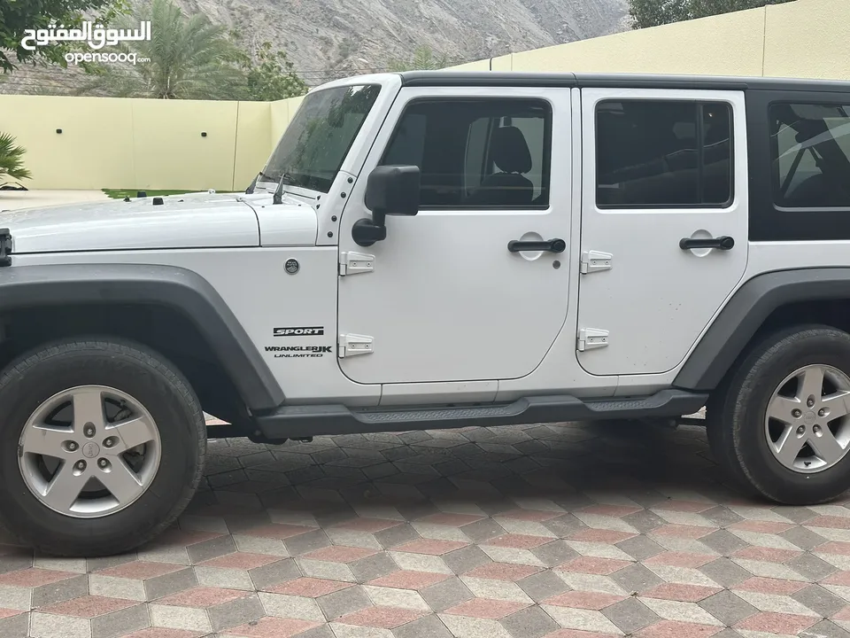 JEEP sport 2018 وكالة عمان نظيف جدا ماشي 116 الف فقط