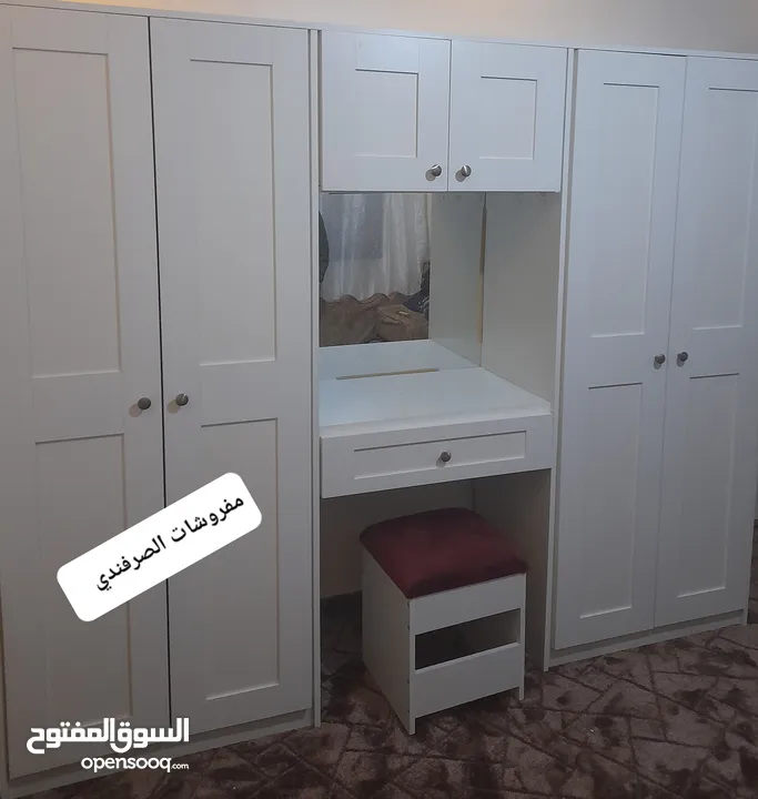 خزائن ملابس خشب لامنيت 18م الون حسب الطلب جميع المقاسات مع إمكانية تغير الون