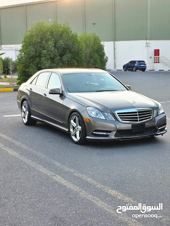 مرسيدس بنز E350 وارد أمريكي موديل 2013 فل اوبشن رقم واحد