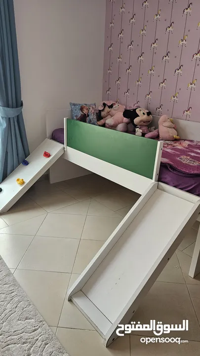 kids bedroom with noce price and amazing set for free سرير للاطفال بجوده ممتازه