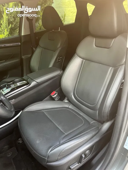 هونداي توسان هايبرد 2023 فل اضافات بدون فتحة فحص نخب