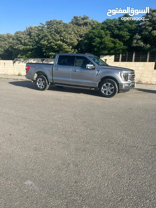 FORD F-150 2021 Lariat  Hybrid POWER-BOOST  فورد f150 بحال الوكاله- بدون الرقم