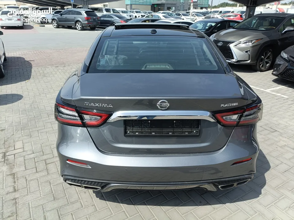 2019 Nissan Maxima panorama full option. platinum.. import From USA....