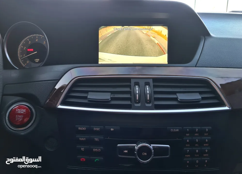 Mercedes C250 / AMG موديل 2015 فل الفل الإضافات  عداد 77000 / بحالة الوكالة  أصل AMG فل إضافات
