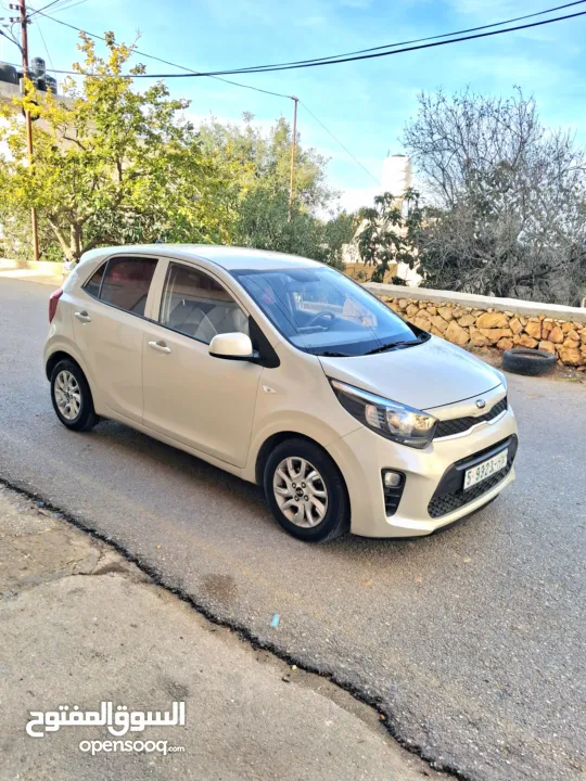 كيا بيكانتو 2019 بنزين أوتوماتيك فحص نخب يد أولى