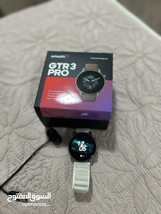 ساعة Amazfit GTR 3 Pro للبيع - بحالة ممتازة