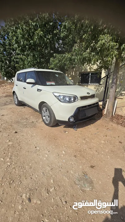 كيا سول ديزل ترخيص 2016، المسافه المقطوعه 80 الف كيلو السياره جديده وكانت استخدام شخصي قليل