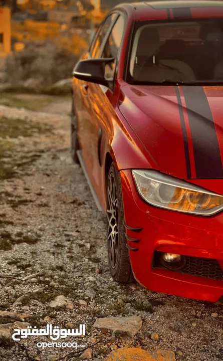 Bmw f30 320i  2013 kitm3 بي ام 320i عليها كت ام 3  2013