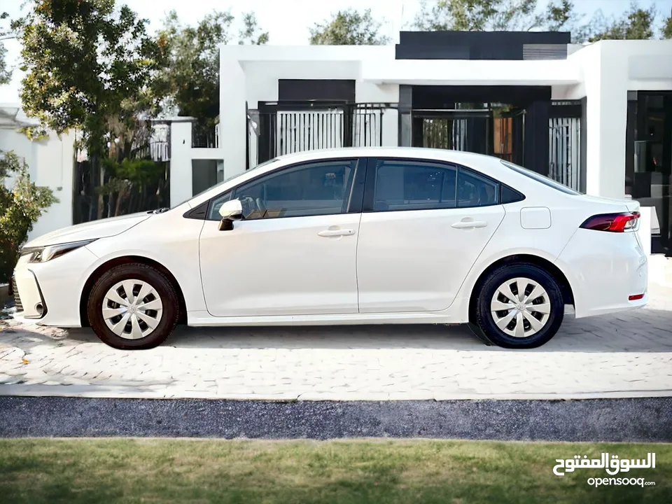 AED 880 PM  TOYOTA COROLLA XLI 1.6 2021  LOW MILEAGE  0% DOWNPAYMENT