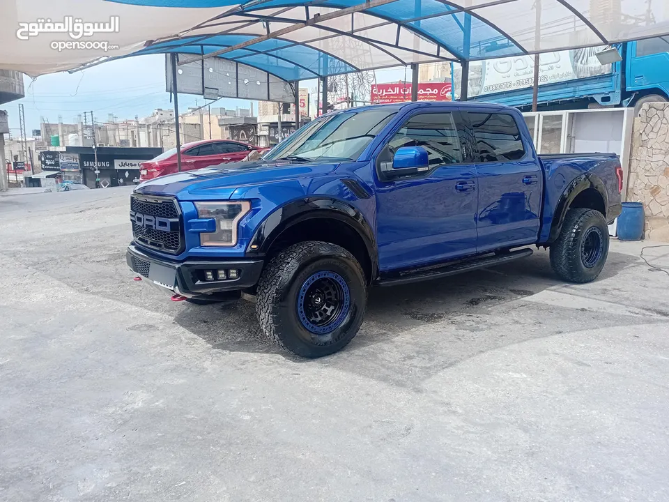 فورد رابتر أصلي للبيع للجادين فقط بسعر مناسب  F150  2018 أزرق