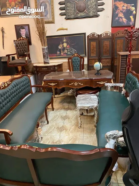 مكاتب صناعة مصرية خشب زان جميع الاحجام