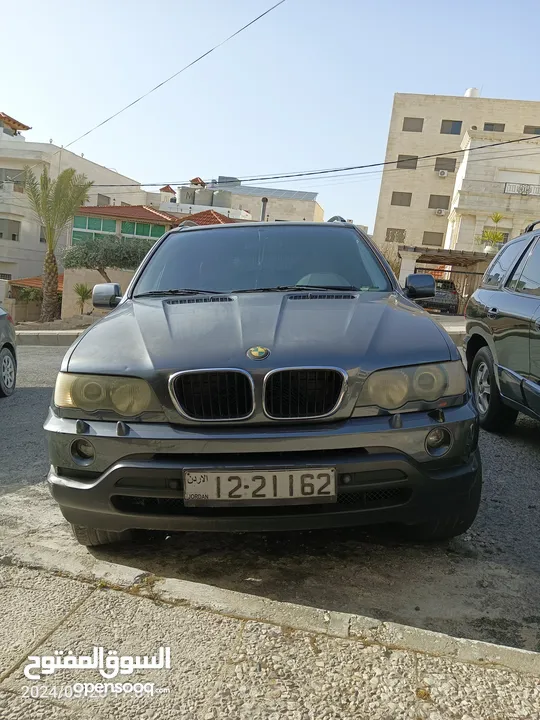 BMW  X5 موديل 2003 بحالة ممتازة للبيع .