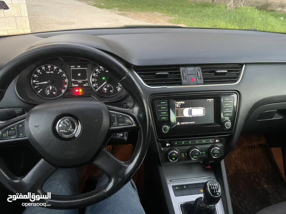 skoda اكتافيا 2014جير عادي