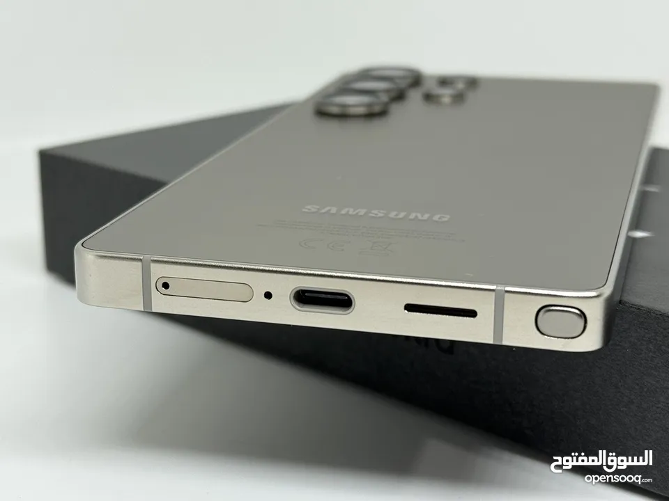 Samsung Galaxy S25 Ultra استخدام أيام مع كفر الشركة بحالة الشركة