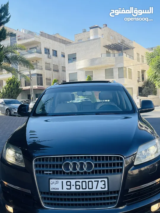 أودي Q7 2009 (( بارررخص سعررر )) V6 3600cc _ فل الفل الفل _ لون مميز _ بعبدوون _