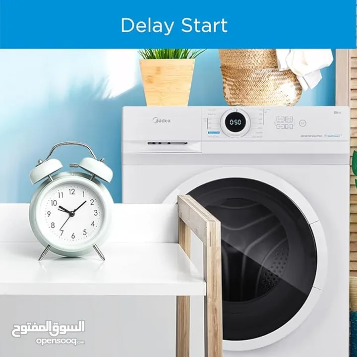 MIDEA 7KG FRONT LOAD WASHING MACHINE - MF100W70W-GCC