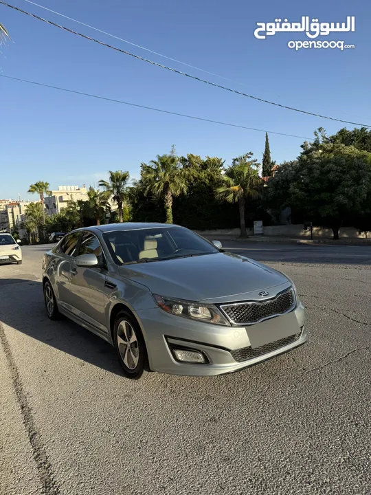 كيا اوبتما 2015 هايبرد فحص 3 جيد 1 ضربة راس