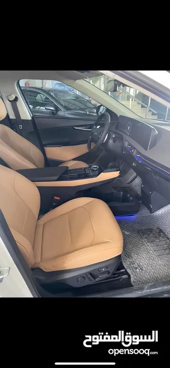 Kia ev6 فحص كامل اعلى صنف  عدا البانوواما العديد من الاضاافات