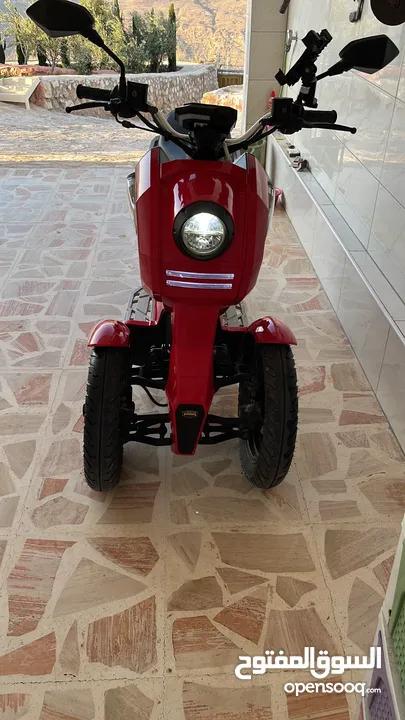 Electric scooter (DOOHAN-iTANK) 3000 watt.(for sale in salt city).السلط