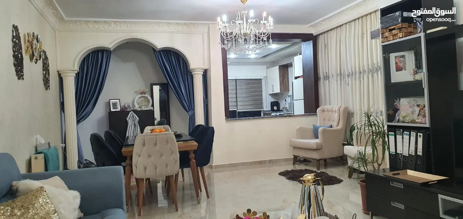 شقة مفروشة للإيجار قرب شارع مكة حي الروابي