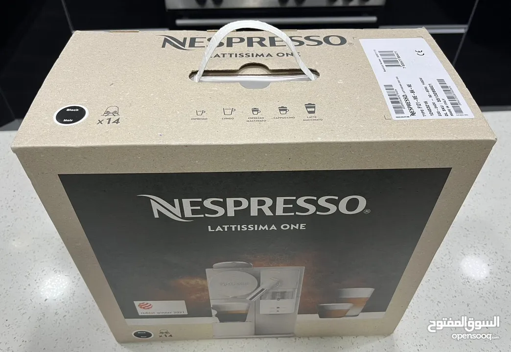 Nespresso Coffee Machine Lattissima One