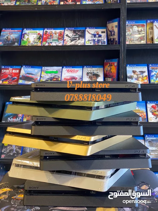 عروض على اجهزة البلايستيشن فور PS4FAT &Ps4 SLIM& & ps5 & ps3 افضل العروض والأسعار في المملكة