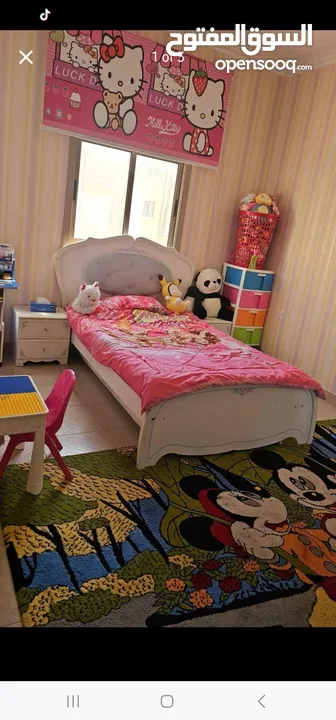 kid double bed set