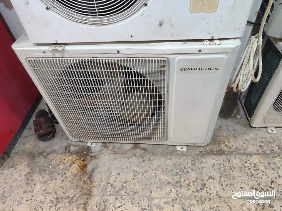 مكيفات طن ونص/ عادي، في حالة ممتازة شامل التركيب