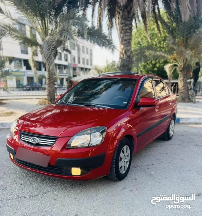 فقط 32الف كاشبالورقة كيا برايد 2008 اتوماتيك مميزة جديدة مرخصة مامنة فحص نظيف لحق حالك