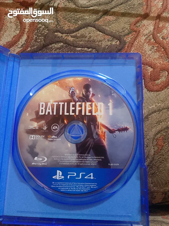 لعبه Battlefield 1 لل بلايستيشن فور تفاصيل تحت العرش ثابت لا يمكن التغيير