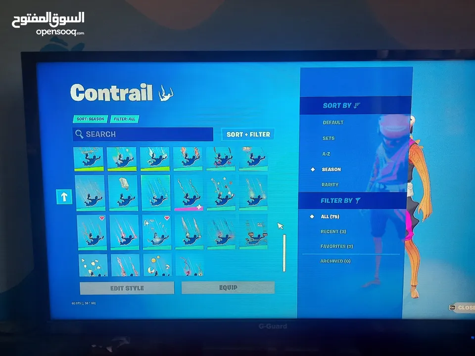 حساب فورت نايت +151 طور الزومبي القديم