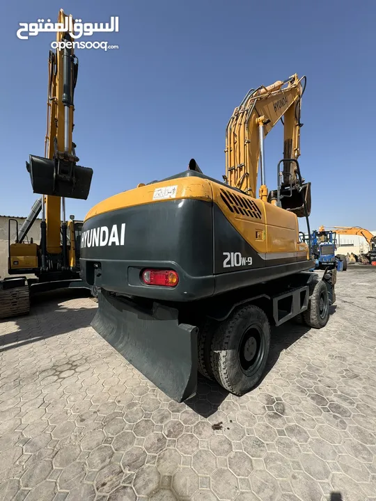 Hyundai Wheel Excavator 210w-9 2019