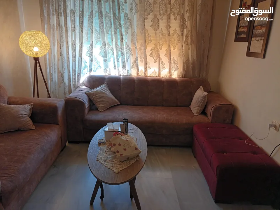 طقم كنب للبيع بدون البفة