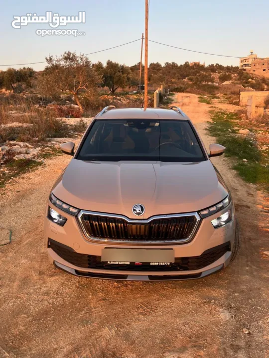 سكودا كاميك لون باطوني موديل 2020