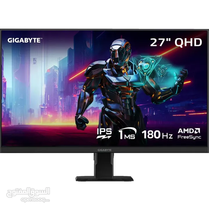 gigabyte gs27qa 27inch 2k ips + شاشة 15 انش