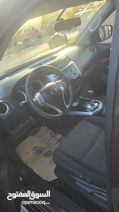 نيسان نافارا موديل 2020 ديزل 4×4 اوتوماتيك ماطور 2500 تيربو رخصه لشهر 7 الجيب بوضع الشركه عداد 35000