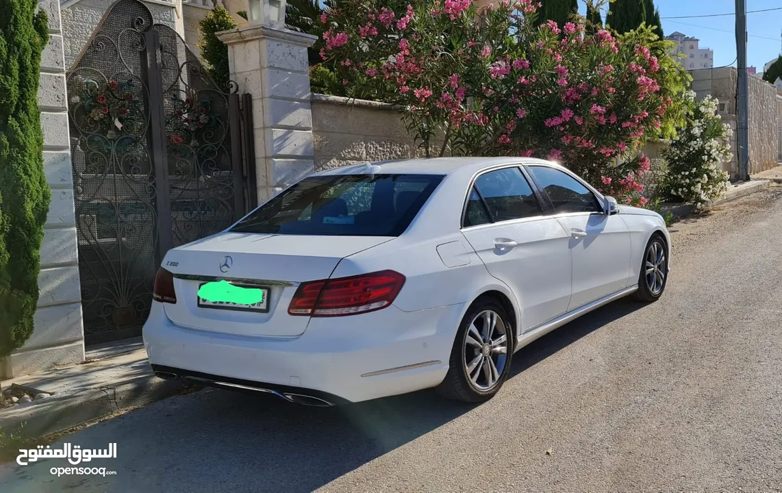 مرسيديس e200 موديل 2014