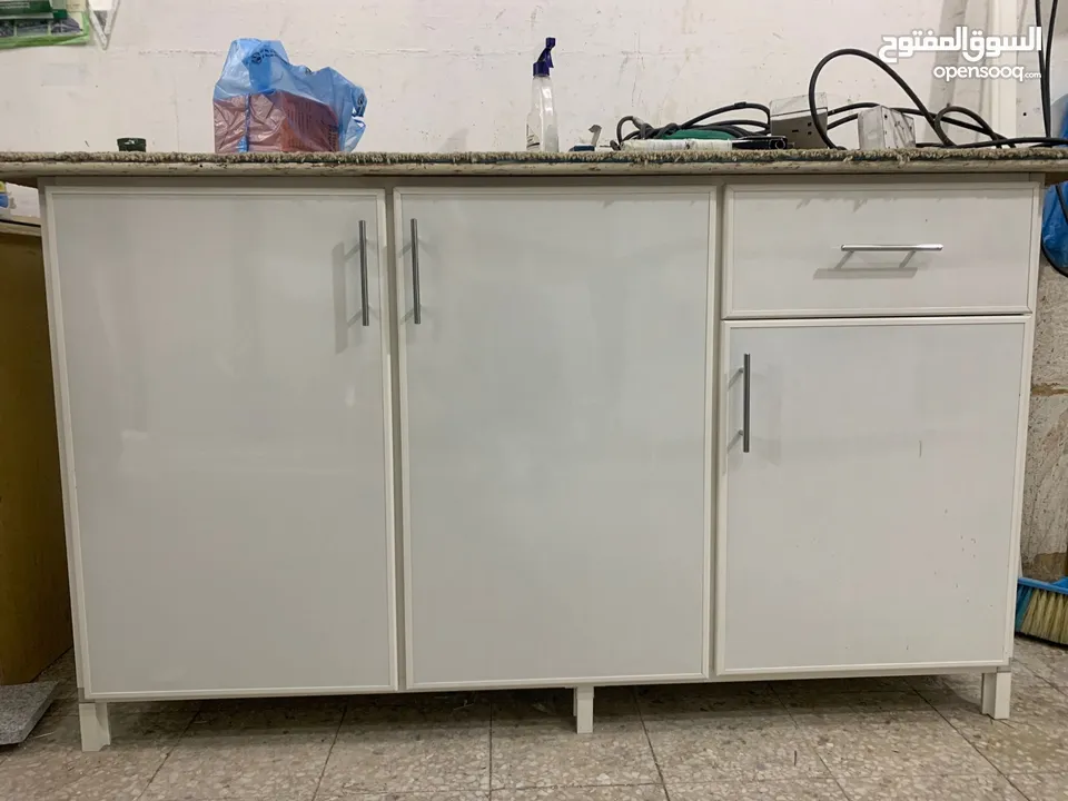 Aluminium kitchen cabinet new make and sale