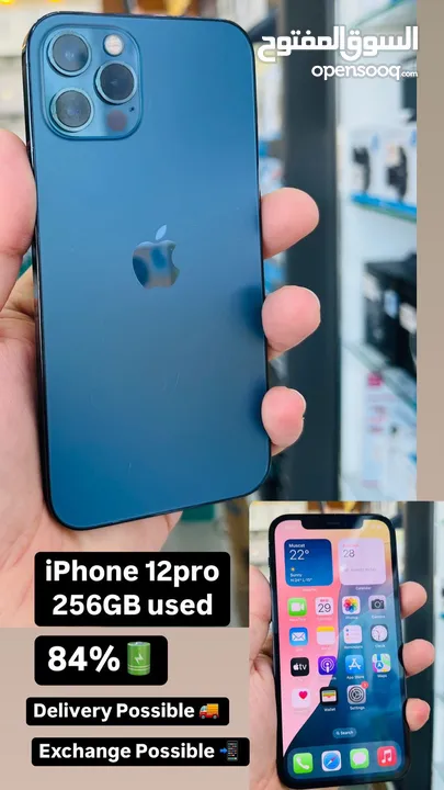 iPhone 12pro256gb 84% battery excellent phone