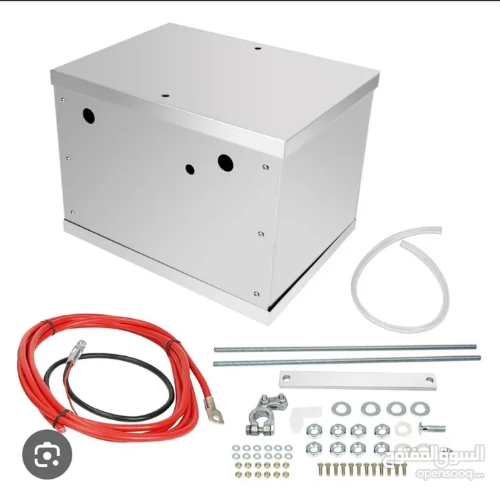 Car battery relocation kit / race car battery box