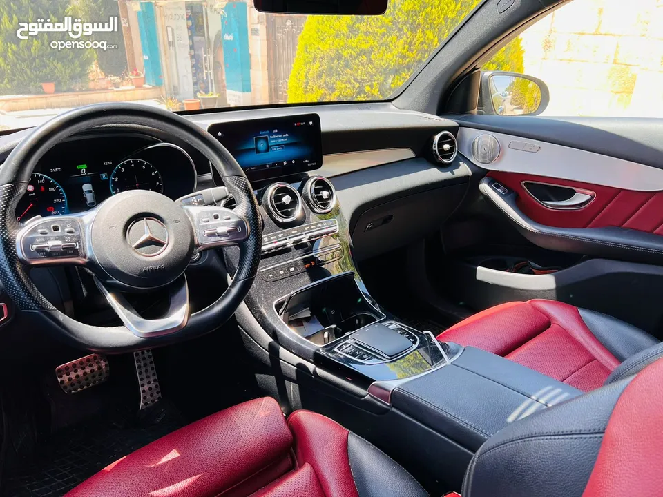 مرسيدس جي ال سي مايلد هايبرد نأيت بكج  Mercedes GLC200 coupe 4Matic...2021