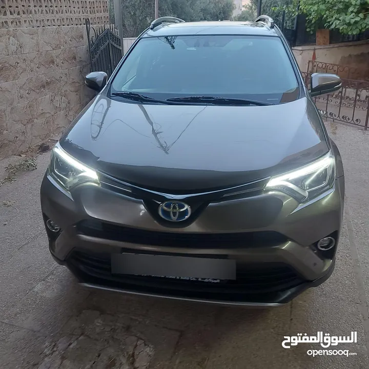 للبيع_تويوتا RAV 4هايبرد ليمتيد 2017 وارد الوكالة (المركزية) مالك أول