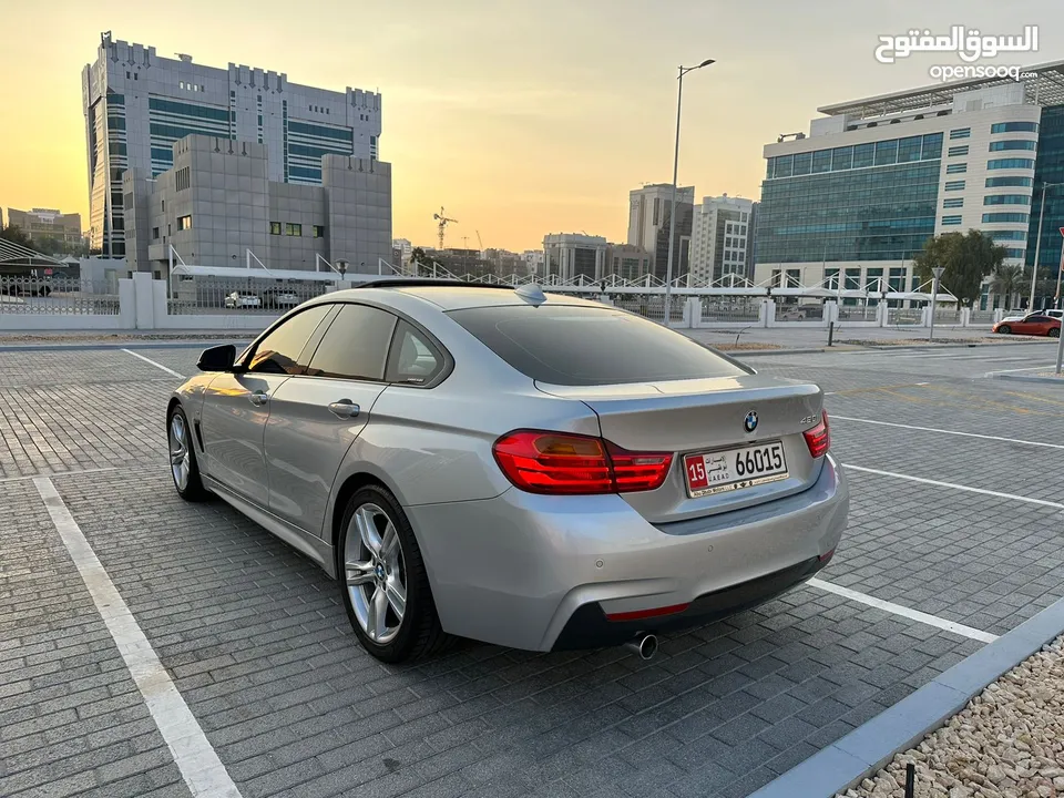 للبيع ((BMW 420))  M توين توربو (جراند كوب) خليجي  - موديل 2016