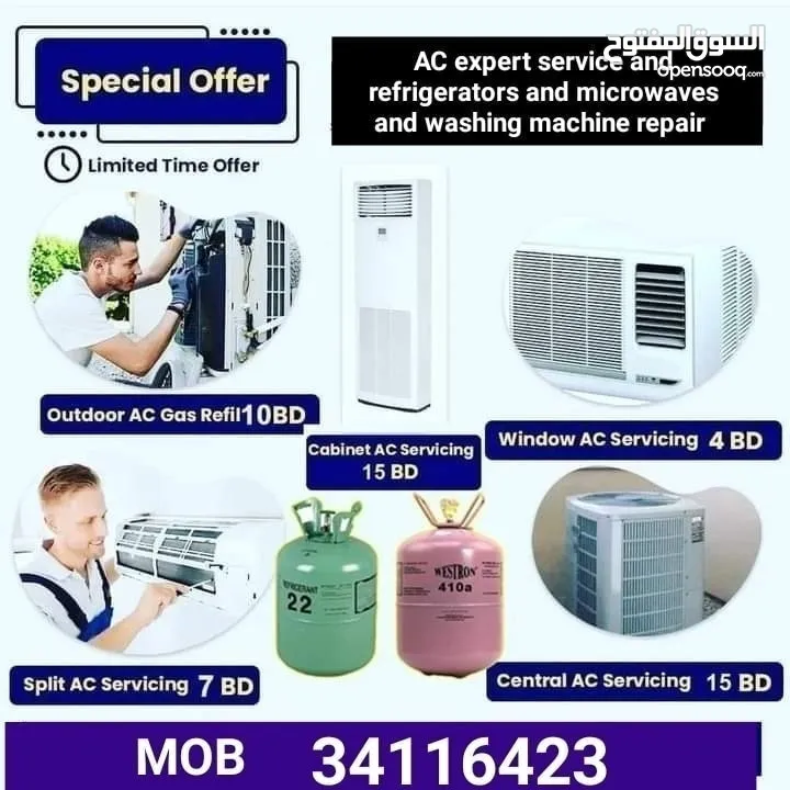 AC expert service and refrigerator and washing machine